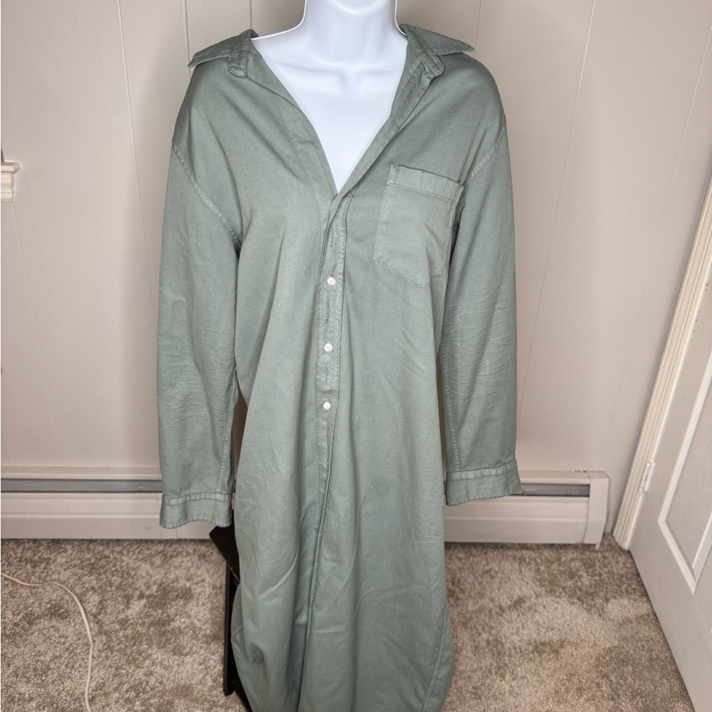 Frank & Eileen Green Dress